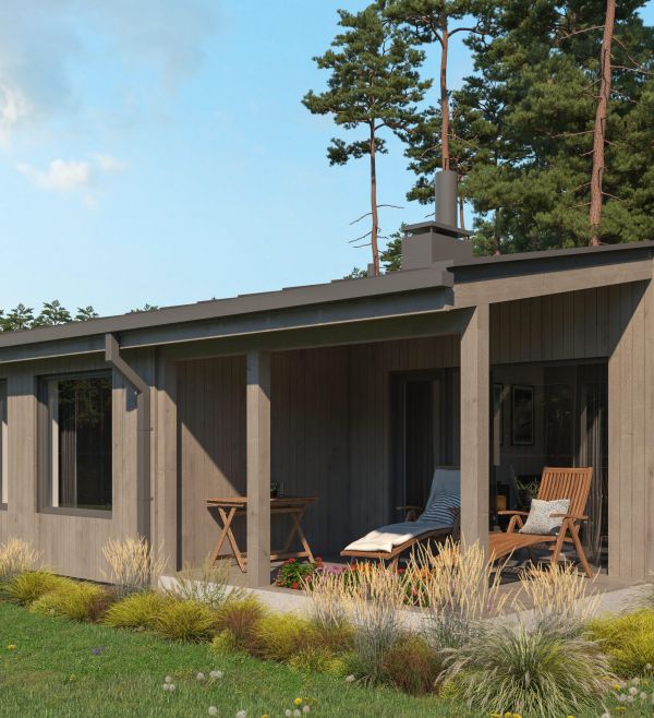 Frame house Comfort 